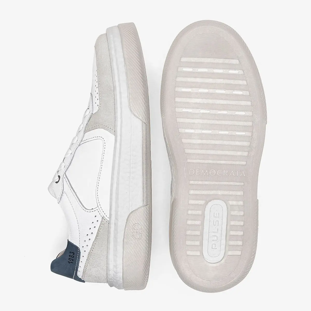TENIS DEMOCRATA BEAT PULSE BRANCO/AZUL 38